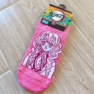 NWT Demon Slayer Official Socks “Mitsuri”
Size 19cm~24cm / Ankle Socks